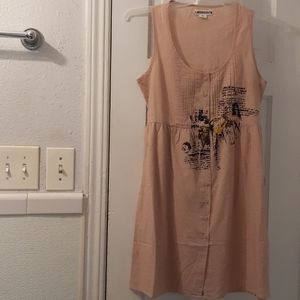 Love Stitch Graphic Dress Medium